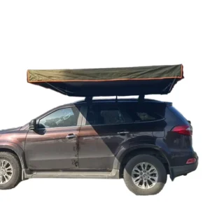 Factory Direct Car Rooftop Tent with Automatic Opening Hydraulic Pneumatic Side Awning Waterproof Four-Season
