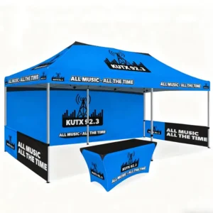 Factory Direct Custom 4X8m Indoor/Outdoor Advertising Tent 50mm Aluminum Frame Pop up Trade Show Canopy