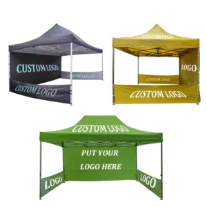 Factory Direct Custom Printed Gazebo 3x3m Outdoor Advertising Pop up Tent with Logo