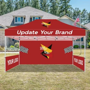 Factory Direct Custom Printed Outdoor Advertising Rainproof Awning Event Gazebo Pop-up Trade Show Tent