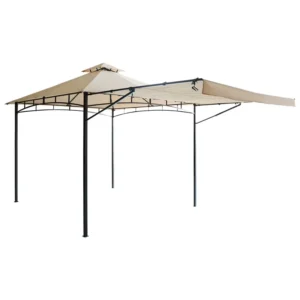 Factory Direct Garden Canopy Soft Top Waterproof 3×3 Meter Patio Gazebo with Awning