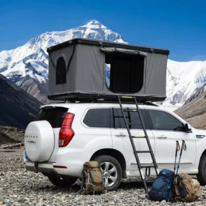 Factory Direct High Quality Hard Shell Rooftop Tent for Outdoor Camping Automatic Aluminum Hard Shell Vehicle Mount Top Tent