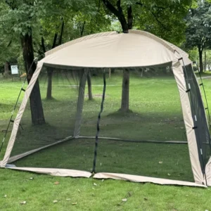 Factory Direct Large Mesh Tent, 3.2m Portable Outdoor Sun Shelter, Customized OEM/ODM Multipurpose Beach Canopy for Events