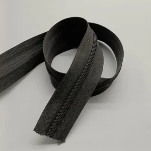 Factory Direct No. 5 Widened Nylon Zipper Black White for Bags Tents Clothing and Sofa Cushions