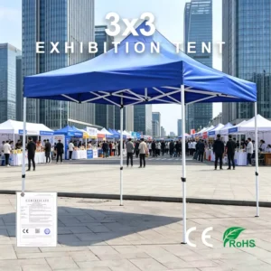 Factory Direct Outdoor Stall Folding Iron Frame Four-Corner Sunshade Tent Awning Cloth Cover