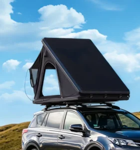 Factory Direct Outdoor Waterproof Lightweight 4×4 Aluminium Hard Shell Car Rooftop Tent