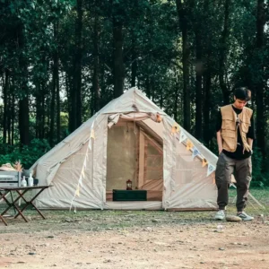 Factory Direct Premium Timeline Inflatable Camping Shelter Tent Four Season Waterproof >3000mm Quick Automatic Opening One