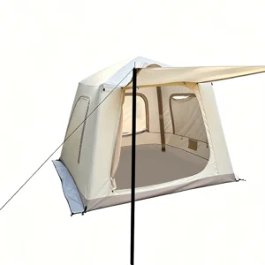 Factory Direct Ridge Tent Oxford Silver Sunscreen Coating Quick Assemble Waterproof Four-Season Campsite Homestay