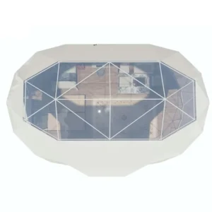 Factory Direct Sale Four Seasons Tent All Weather Glamping Geodesic Tents for Outdoor