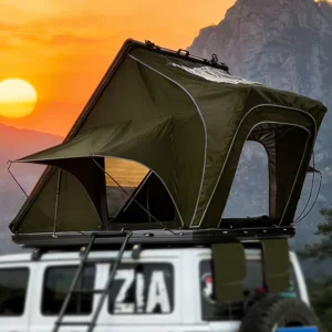 Factory Direct Sale Outdoor Waterproof Aluminum Hard Shell Car Roof Top Tent with Hydraulic Automatic Lift