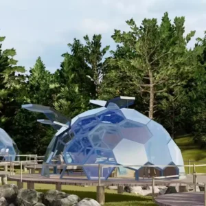 Factory Direct Sales Stylish Wide View Glass Dome Tent Comfort Durable Tent for Party Trade Show Party Outdoor Event