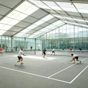 Factory Direct Sports Tent Aluminum Alloy Frame Large Space Marquee for Indoor Sports Ground