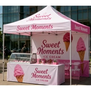 Factory Direct Waterproof Foldable Pop-Up Gazebo Tent for Marketing and Events