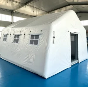 Factory Direct Waterproof High Quality Inflatable Emergency Shelter Air Tent for Disaster Operations