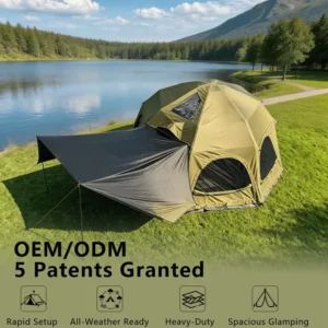 Factory Direct Windproof Air Tent for Hiking Adventure Trip