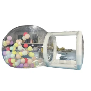 Factory Inflatable Bubble Tent with Tunnel Clear PVC Bubble Tent Ball Pool for Outdoor Birthday Event Business Rental