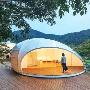 Factory Luxury Vacation Camping Hotel Outdoor Seaside Wind resistant Tents Camping