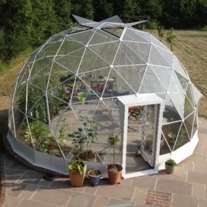Factory Most Popular Geodesic Dome Transparent Garden Customized Colorful Pvc Cover Dome Tent for Greenhouse