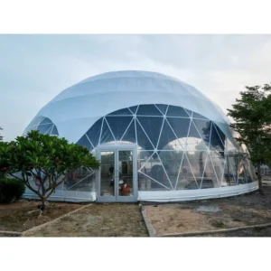 Factory OEM 3m 4m 5m 6m 7m 8m 9m 10m Size Luxury Glamping Hotel Geodesic Dome Tent for Outdoor Resort & Events