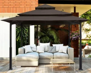 Factory Outlet Economical Outdoor Garden Gazebo Easy Pop-up Waterproof Folding Steel Frame Powder Coated Canopy Pergola Pavilion