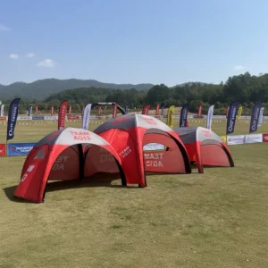 Factory Price 4m to 10m Durable Inflatable Air X-Shape Dome Tents Outdoor Advertising Canopy Marquee for All Kinds Outdoor Events