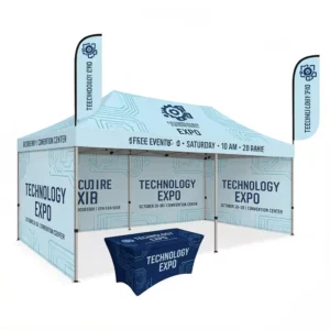 Factory Price Aluminum Custom Printed Folding Designed Display Event Pop up Canopy Tent for Sport Car Market Party