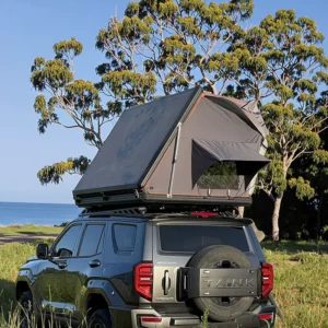 Factory Price Aluminum Oxford Camping Waterproof SUV Truck Rooftop Tent Hard Shell Lightweight Four-Season Double Layer 3000mm