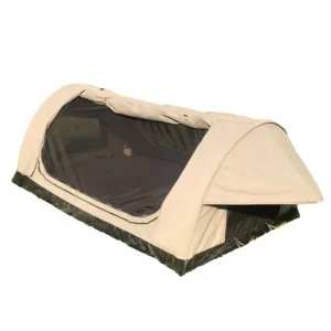 Factory Price Customizable Polyester Canvas Inflatable Swag Tent Heavy Duty Sleeping Bag Foldable Portable Bivy Tent