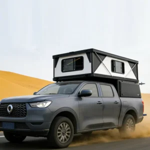 Factory Price Insulated Straight Lift Pop up Camper Hard Shell Tent OEM Service for Crew Cab Full Size HD Truck
