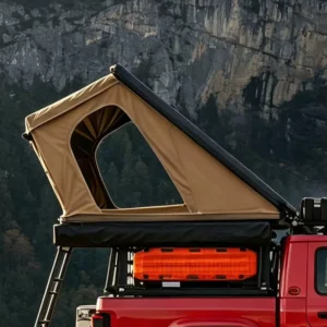 Factory Price Lightweight Roof Top Tent 2 Person Outdoor Camping Aluminum Rooftop Tent 4×4