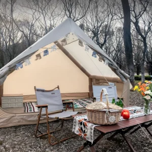 Factory Price Outdoor Inflatable Air Tent 6.3 SQM Oxford Canvas Waterproof Four season Two Bedrooms Quick Automatic Opening Air
