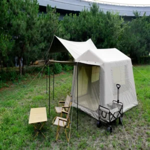 Factory Price Outdoor Waterproof Inflatable Glamping Tents Air Tent Inflatable Camping Tent
