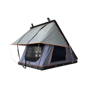 Factory Price Oxford Fabric Lightweight Hard Roof Camping Car Roof Top Tent Box 2-3 Person Four-Season Quick Setup