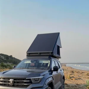 Factory Price Oxford Fabric Rooftop Tent with Aluminum Alloy Frame for Camping Car Four Season Waterproof Quick Setup