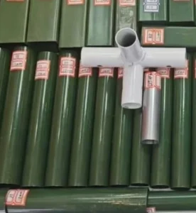 Factory Price Tent Frame Accessories Tent Pipes and Fittings