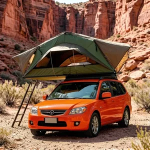 Factory Price Ultra Thin RTT Light Weight Aluminum Car Roof Top Tent Soft Shell Car Rooftop Tent Roof Top Tent