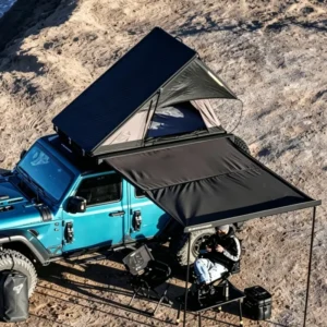 Factory Price Ultra Thin RTT Light Weight Aluminum Car Roof Top Tent Triangle Hard Shell Car Rooftop Tent Roof Top Tent
