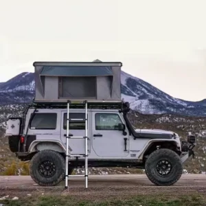 Factory Rooftop Tent Hard Shell Tent for SUV Travel Pop up Installation Tent Large Space Suitable for 2 People
