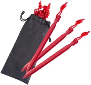 Factory Steel Aluminum Stake Tent Pegs Outdoor Camping Accessory Steel Wire Garden Stake