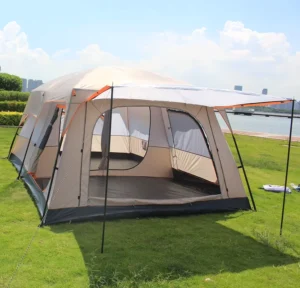 Factory Supply 4-6 Person Tent Quick Opening Waterproof Camping Tent Large Space Villa Tent for Outdoor Family