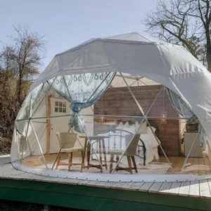 Factory Supply Hotel Tent Modern 4m Geodesic Dome Glamping Tents for Sale