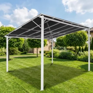 Factory Supply Outdoor Sunshade Aluminum Canopy Garden Gazebo