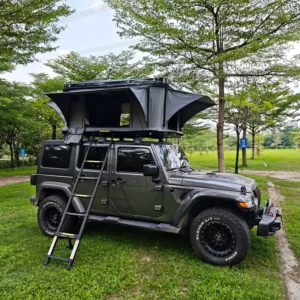 Factory Supply Upgraded ABS Hard Shell Rooftop Tent Oxford Quick Automatic Opening Large Space for SUV Camping