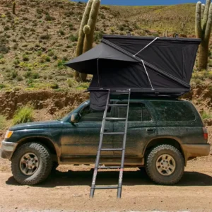 Factory Supply Waterproof Outdoor Lightweight Aluminum Shell Car Rooftop Tent for Camping
