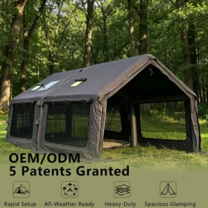 Factory Supply Waterproof Oxford Fast Shipping Inflatable Tent for Viral Camping