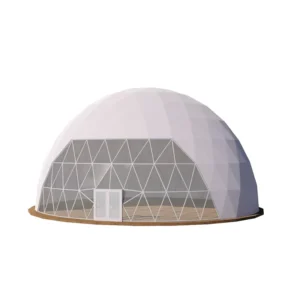 Factory Supply White Round Yurt House Glamping Tent for Wedding Party