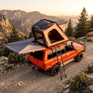 Factory Triangle Hard Shell Car Rooftop Tent Ultra Thin Lightweight Aluminum RTT