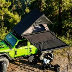 Factory Ultra Thin RTT Light Weight Aluminum Car Roof Top Tent Triangle Hard Shell Car Rooftop Tent Roof Top Tent