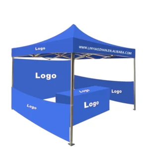 Factory Waterproof Aluminum Alloy Frame Folding Canopy Tent PVC Cover Outdoor Gazebo for Trade Shows Events Weddings