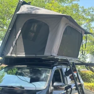 Factory customized Quick opening Aluminum Alloy Roof Tent for Outdoor Self driving Tour Ultra thin Waterproof Car Tent